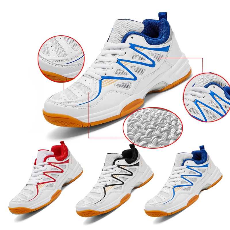 2021 Men Badminton Shoes Women Sneakers Light Black Breathable Female Outdoor Sports Training Women Athletics Sports 36 48