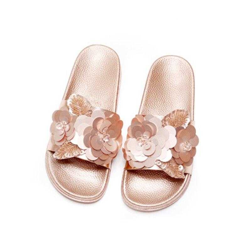 Time limited Direct Selling Flat With Slippers Peep Toe Sandals Comfortable Summer Craft Sequin Sandals21